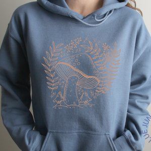 Whimsical Mushrooms Hoodie